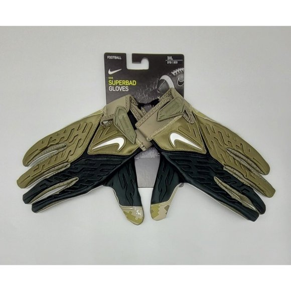 Nike Superbad NFL Salute To Service Camo Padded Football Gloves DZ5580-201 - Picture 3 of 6